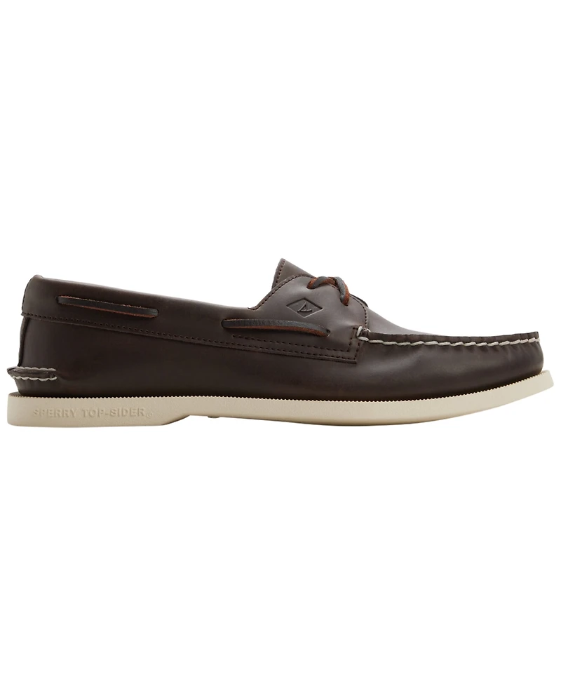Sperry Men's Authentic Original 2-Eye Cross Lace-Up Boat Shoes