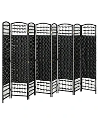 Homcom Panel Room Divider, Folding Screen, 5.6