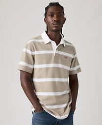 Levi's Men's Short-Sleeve Rugby Polo Shirt