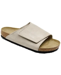 Birkenstock Men's Solana Suede Leather Slide Sandals from Finish Line