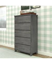 Max and Lily Farmhouse 5 Drawer Dresser.