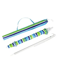 Gouun 6.5 feet Beach Umbrella with Upf 50+ Protection, Sand Anchor and Carry Bag