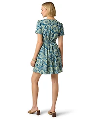 Adrianna Papell Women's Split V-Neck Dress