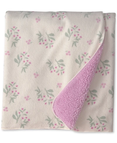 Carter's Baby Girls' Flowers Plush Blanket