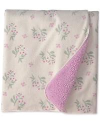 Carter's Baby Girls' Flowers Plush Blanket