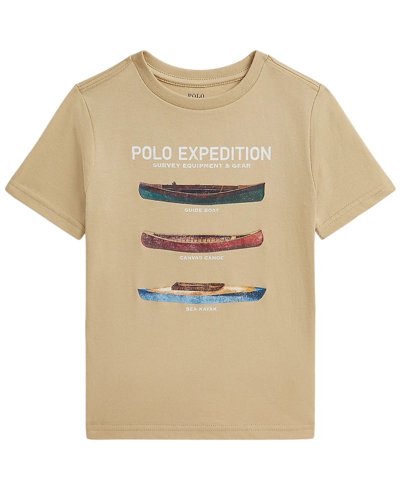 Polo Ralph Lauren Boys' 2T-7 Graphic Short-Sleeve T-Shirt