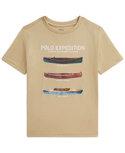 Polo Ralph Lauren Boys' 2T-7 Graphic Short-Sleeve T-Shirt