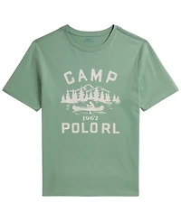 Polo Ralph Lauren Boys' 8-20 Logo Cotton Jersey Graphic T-Shirt
