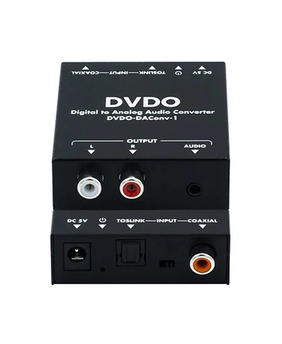 Dvdo Digital Coaxial Toslink to Analog Audio Converter