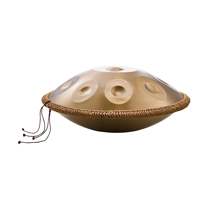 Sugift 22 in 9 Note D Minor Handpan Steel Drum with Mallets Stand and Carry Bag
