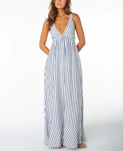 Roxy Women's Viscose-Blend Wilder Coast Maxi Dress
