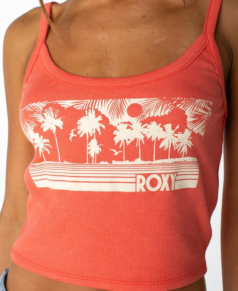 Roxy Women's Wanderer Regular-Fit Cropped Tank Top