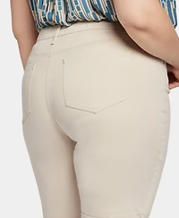 Nydj Plus Briella Roll Cuff Short with Lift Tuck Technology