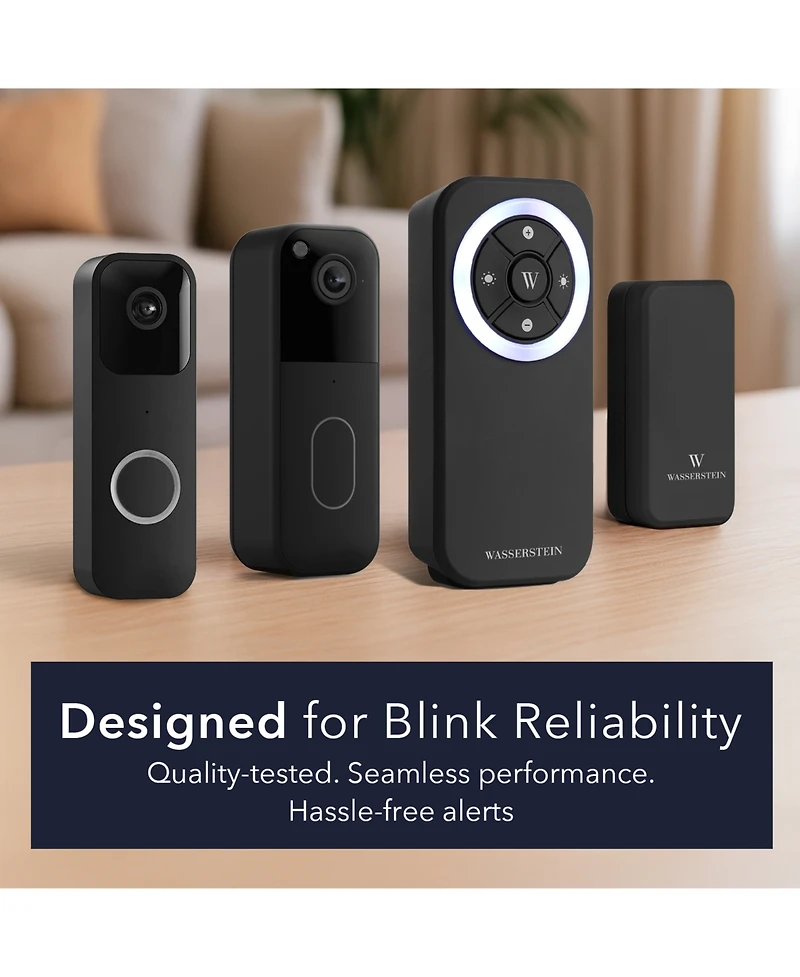 Wasserstein Doorbell Chime for Blink Video Doorbell (1st Gen and 2nd Gen)