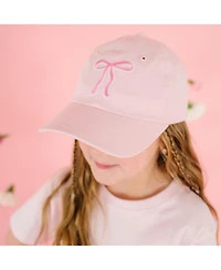 Sweet Wink Girls Coquette Bow Patch Baseball Hat