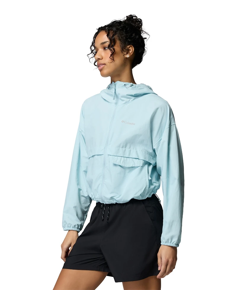 Columbia Women's Spire Valley Cropped Windbreaker Jacket