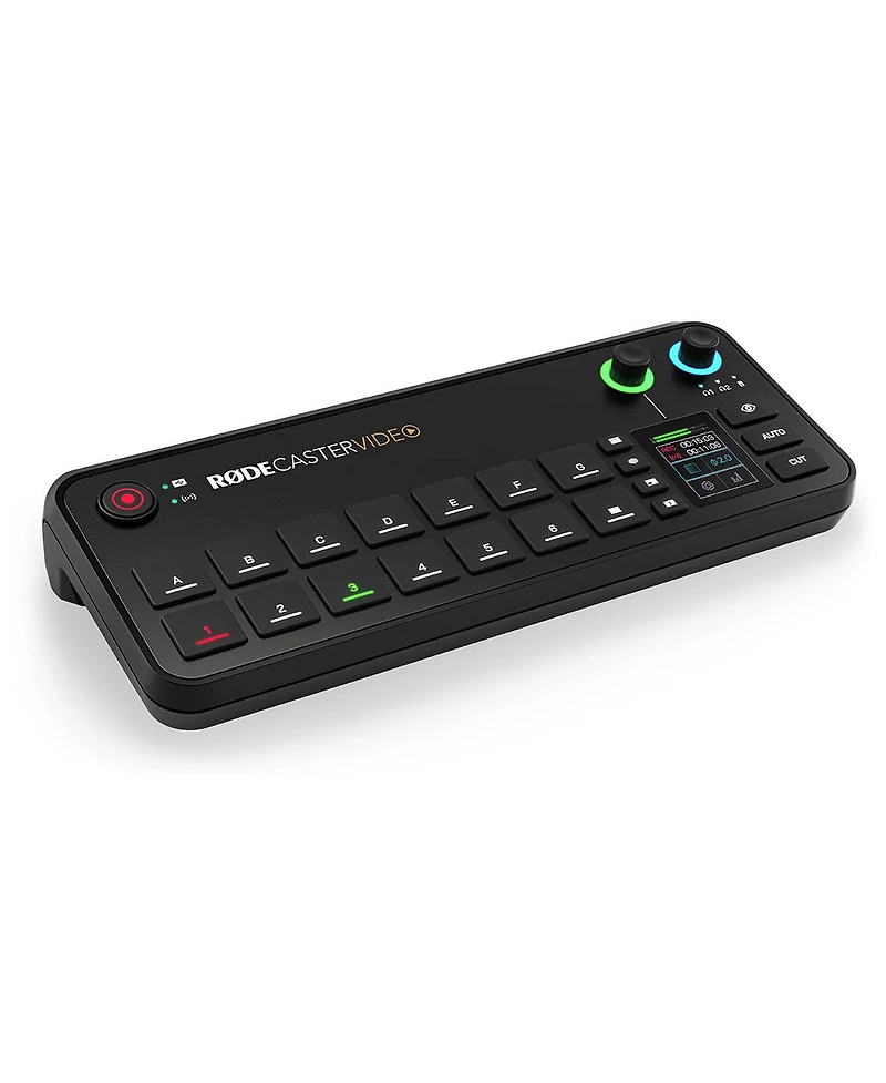 Rode Video and Audio Production Console, Bundle with TAPH100 Monitor Headphones and 25' Xlr Male to Female Microphone Cable