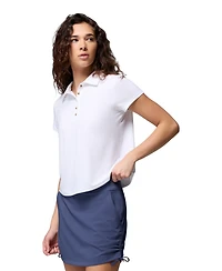 Columbia Women's Csc Soft Stretch Short-Sleeve Polo T-Shirt