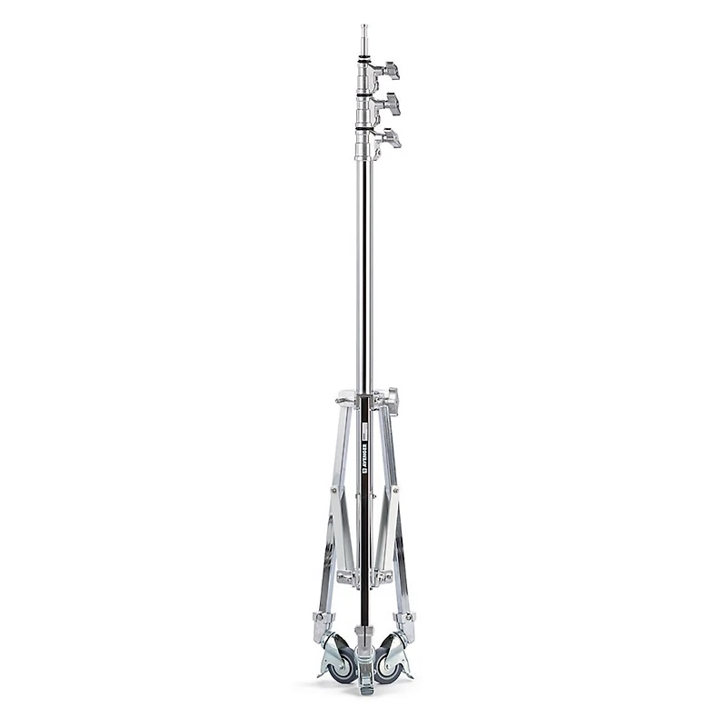Avengers High 14.10' Roller Stand 43 with Low Base, 4 Sections, 3 Risers, Steel