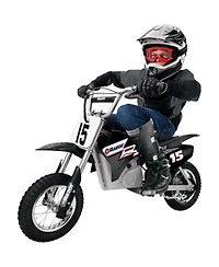 Razor Kid and Teen Dirt Rocket 24 Volts High Torque Electric Motorcycle with Pneumatic Tires, Speeds up to 14 Miles Per Hour, 2 Pack, Black/Green