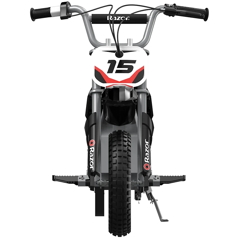 Razor MX400 Dirt Rocket Kids Ride On 24V Electric Toy Motocross Motorcycle Dirt Bike, Speeds up to 14 Mph, Black (2 Pack)