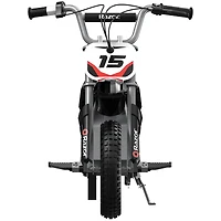 Razor MX400 Dirt Rocket Kids Ride On 24V Electric Toy Motocross Motorcycle Dirt Bike, Speeds up to 14 Mph, Black (2 Pack)