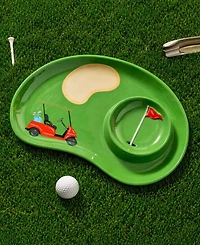 Godinger Golf Chip & Dip Serving Tray