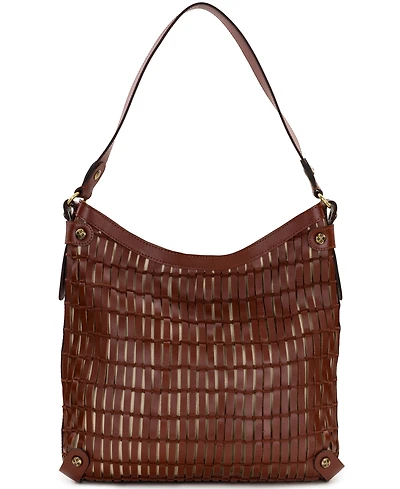 Patricia Nash Lyana Large Slouchy Leather Shoulder Handbag