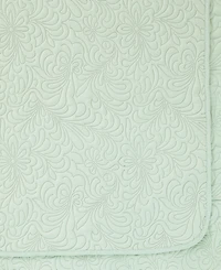 Chelsea Loft Pinsonic Floral Embossed 2-Pc. Quilt Set, Twin