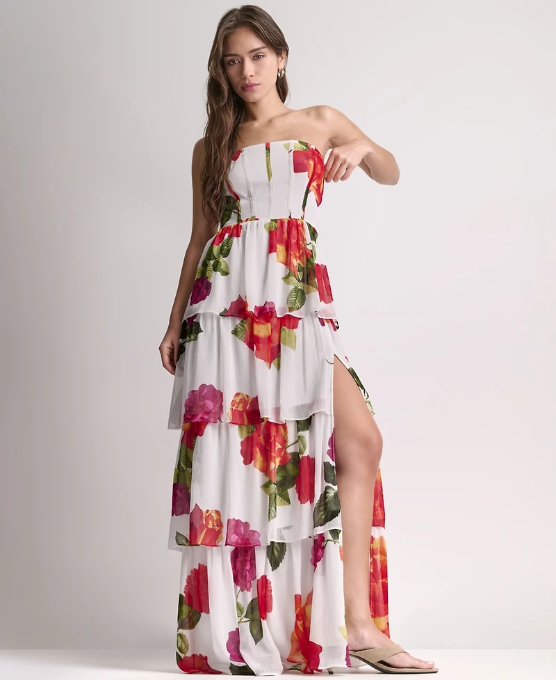 Bcbg Women's Strapless Maxi Dress
