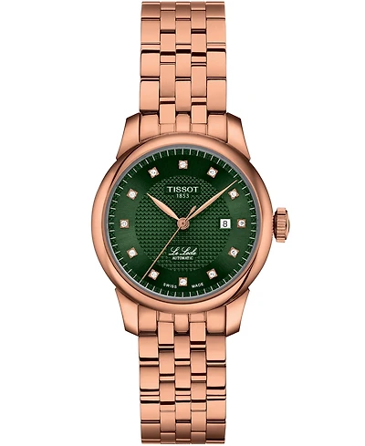 Tissot Women's Rose Gold Automatic Stainless Steel Watch, 29mm