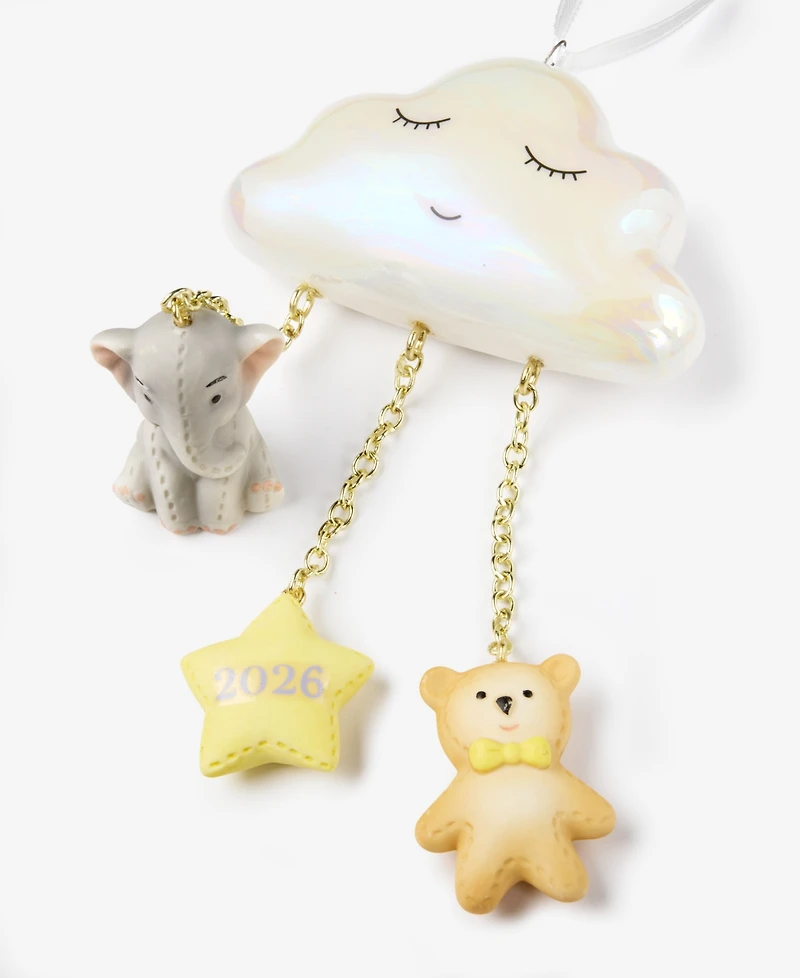 Holiday Lane Baby's First Clouds And Animals 2026 Ornament, Macy's Exclusive