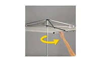 Household Essentials Parallel Clothesline Outdoor Dryer, No-Rust Steel and Aluminum