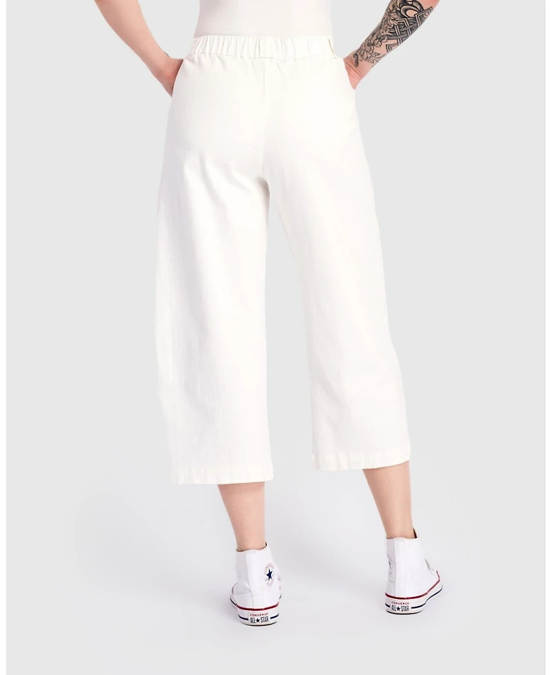 Alembika Women's Twill Palma Capri Pants