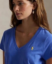 Polo Ralph Lauren Women's V-Neck Short-Sleeve T-Shirt