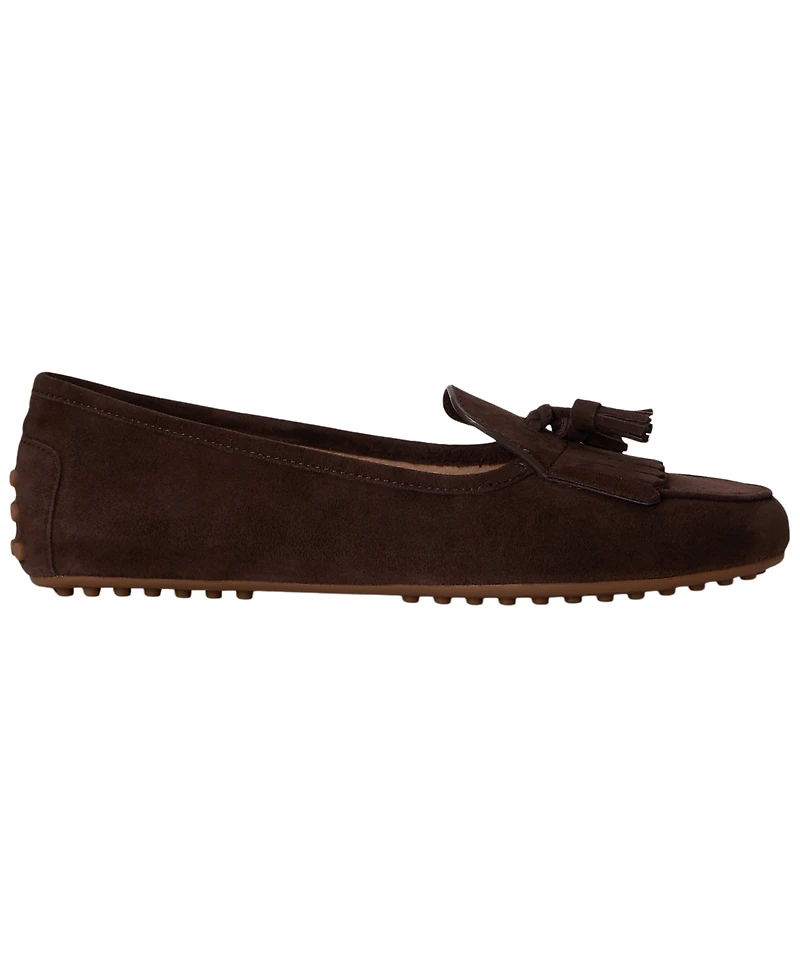 Lauren Ralph Women's Tayte Kiltie Driver Slip-On Loafers
