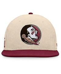Fanatics Men's Tan Florida State Seminoles Catcher Snapback Hat