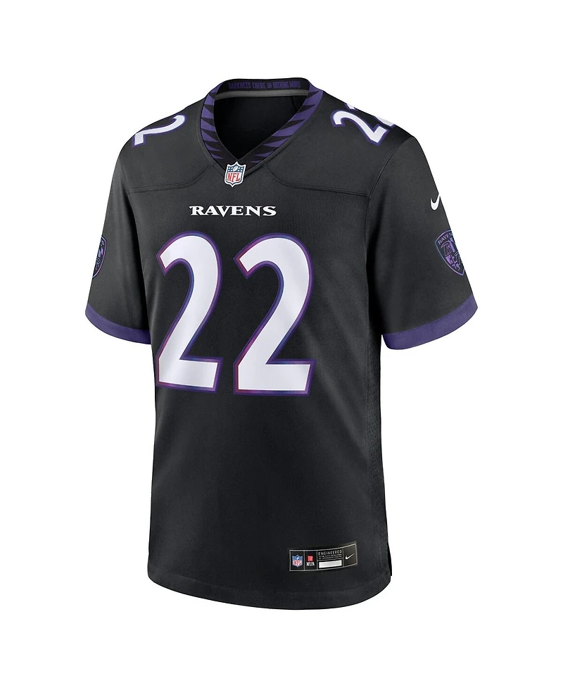 Nike Men's Derrick Henry Black Baltimore Ravens Alternate Game Jersey