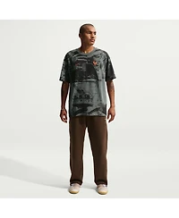 Nike Men's Gray France National Team Allover Print T-Shirt