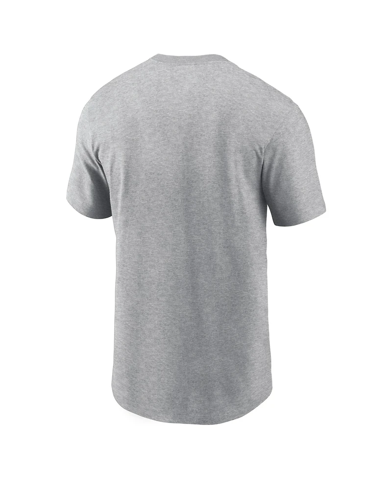 Nike Men's Heather Gray Tennessee Volunteers Legacy Arch T-Shirt