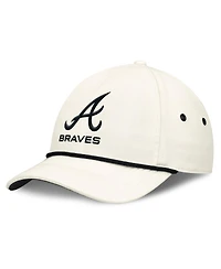 Nike Men's Stone Atlanta Braves Club Adjustable Hat