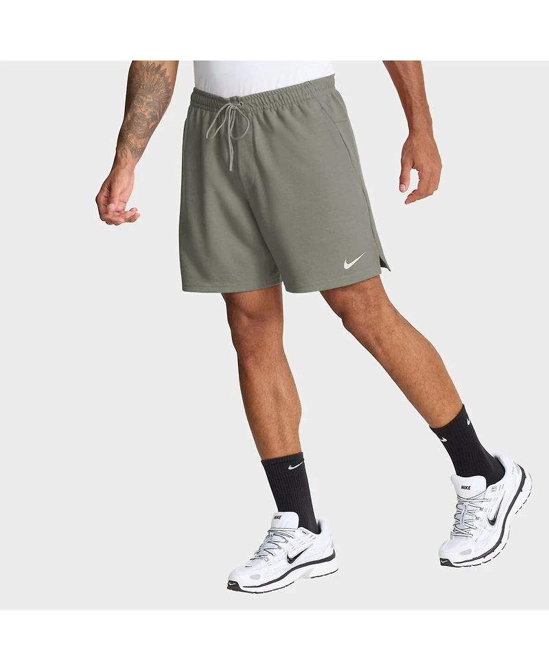 Nike Men's Olive New York Yankees Statement Primary Dri-fit Shorts
