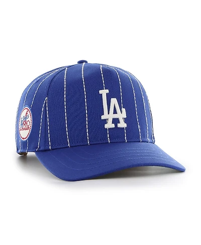 '47 Brand Men's x Rawlings Royal Los Angeles Dodgers Pinstripe Hitch Adjustable Hat