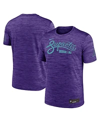 Nike Men's Purple Arizona Diamondbacks Authentic Collection City Connect Velocity Dri-fit T-Shirt