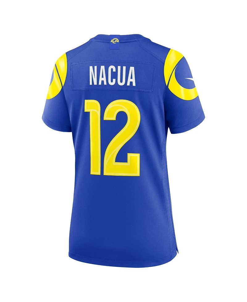 Nike Women's Puka Nacua Royal Los Angeles Rams Game Jersey
