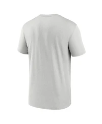 Nike Men's Gray Lsu Tigers Sideline Legend Dri-fit T-Shirt