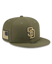 New Era Men's Olive San Diego Padres 2026 Armed Forces Day 59FIFTY Fitted Hat
