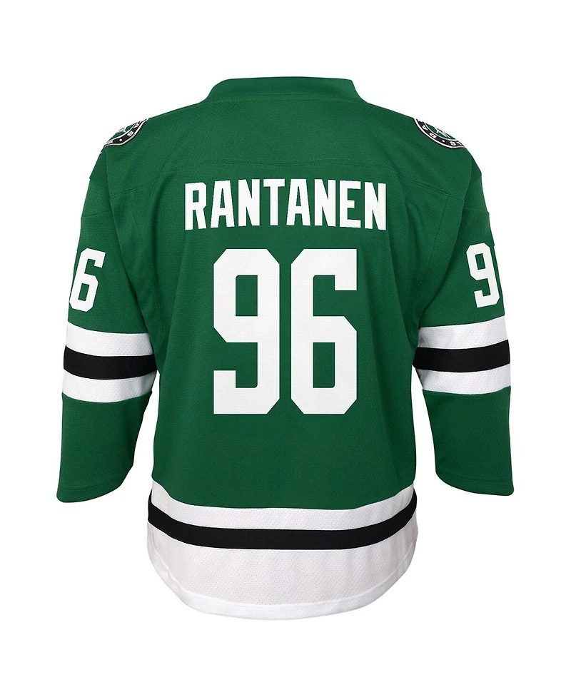 Outerstuff Big Boys and Girls Mikko Rantanen Kelly Green Dallas Stars Replica Jersey