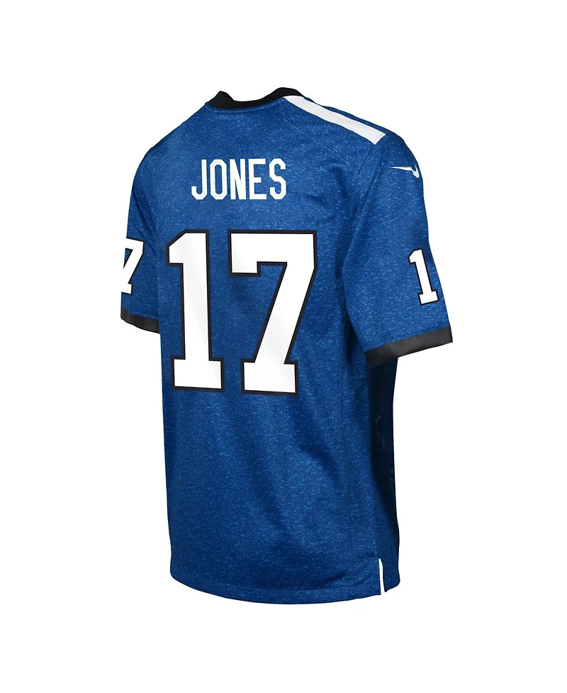 Nike Big Boys and Girls Daniel Jones Royal Indianapolis Colts Alternate 2 Game Jersey