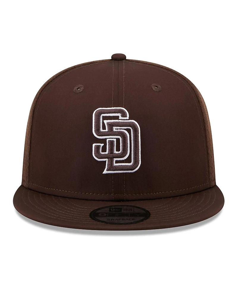 New Era Men's Brown San Diego Padres 2026 Batting Practice 9FIFTY Snapback Hat